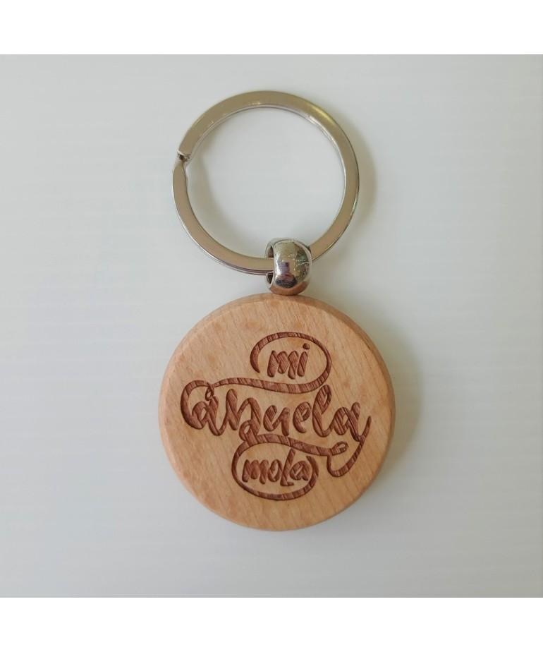 Llavero Personalizado Circular Para Mamá